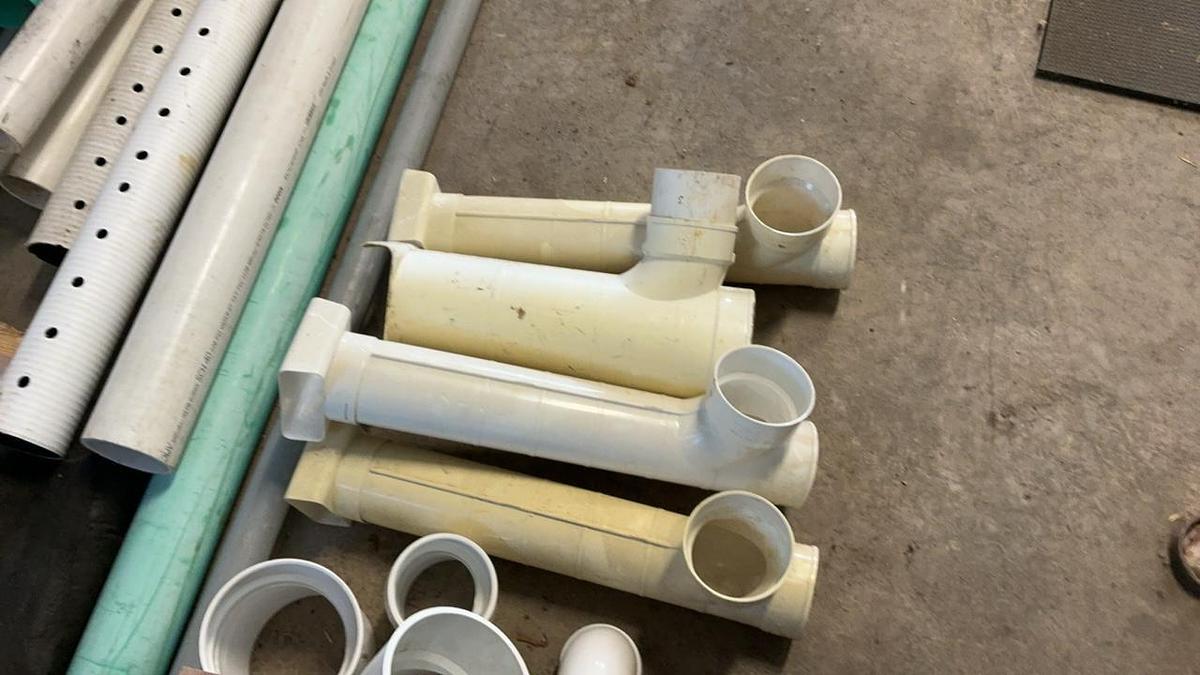 Used Plastic Pipe and Conduit