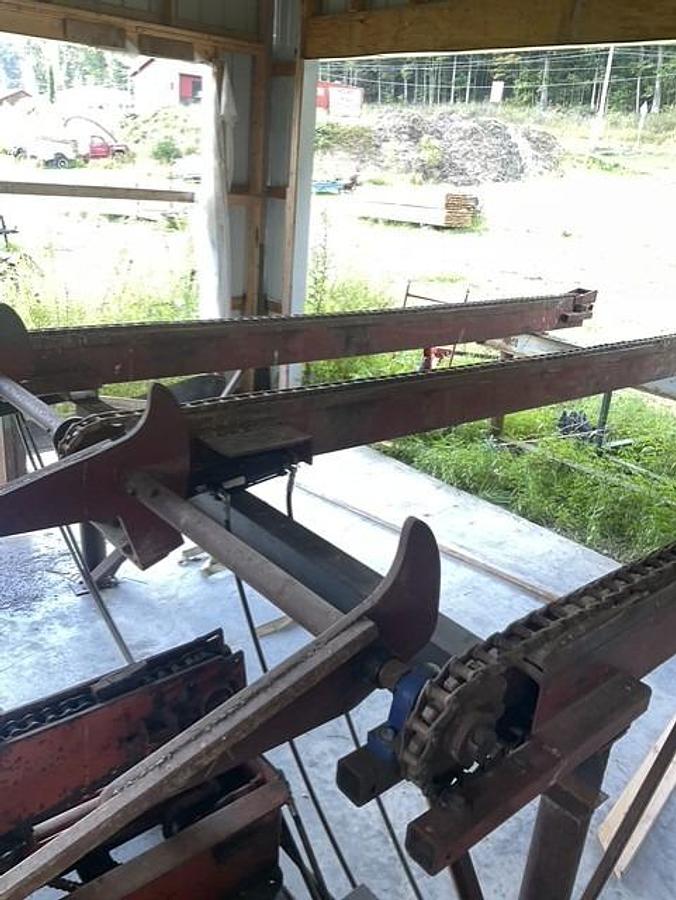 Used 3-Strand Log Deck