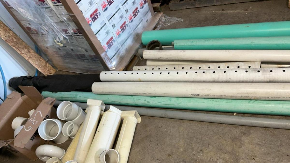 Used Plastic Pipe and Conduit