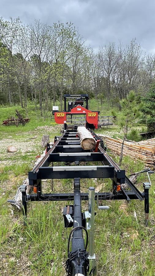 Used 1620 TimberKing Mobile Bandmill