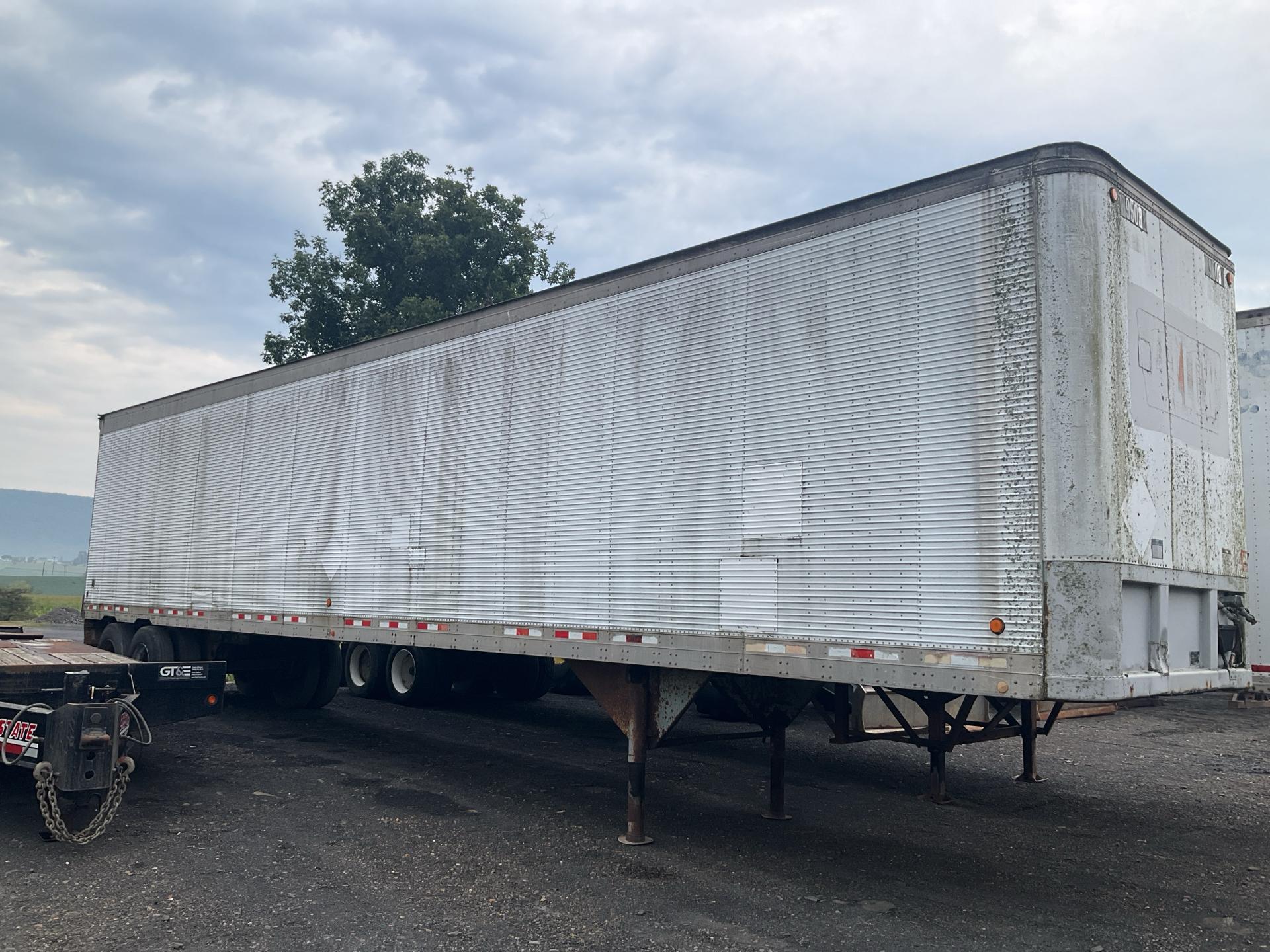 Used 1985 Fruehauf 48’ Van Trailer