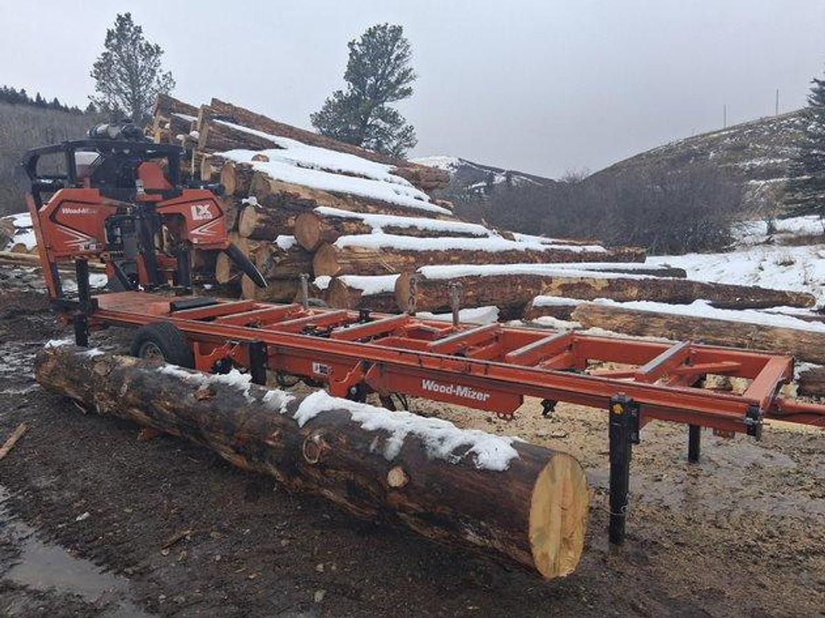 Used Portable LX450 Wood-Mizer Bandmill