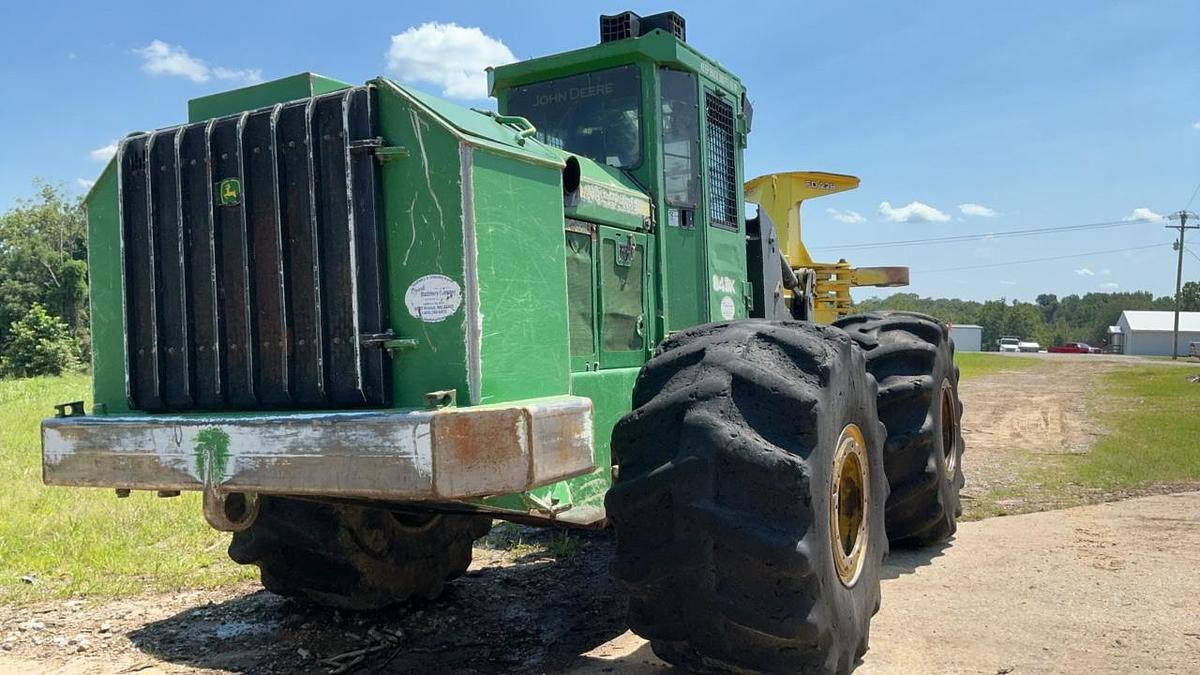 Used 2013 John Deere 843K Feller Buncher