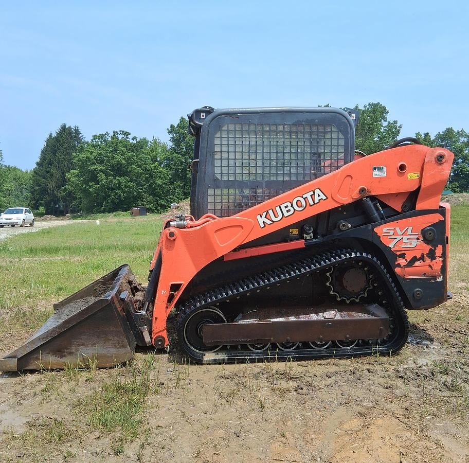 Used 2012 SVL-75 Kubota Track Loader