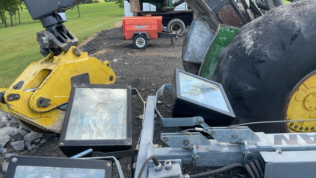 Used 2012 Doosan Portable Lighttower LSC-60HZ-T4F