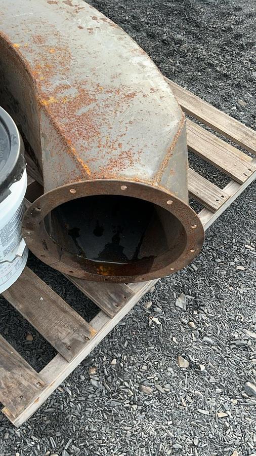 Used Cable Drum and Elbow