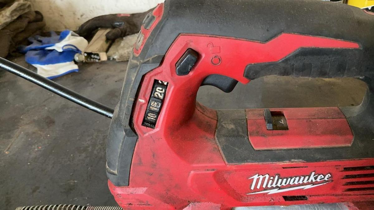 Used Milwaukee Cordless Grease Gun