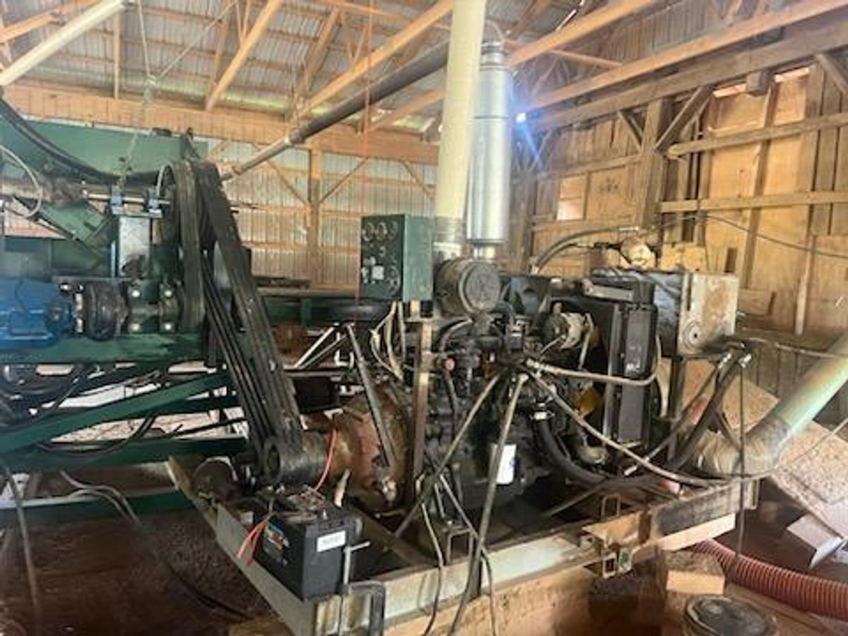 Used Lumber Tiger Resaw With Floating Head