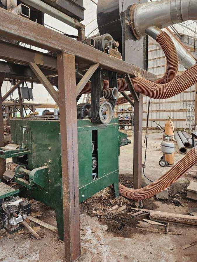 Used Pendu Double Arbor Gang Saw