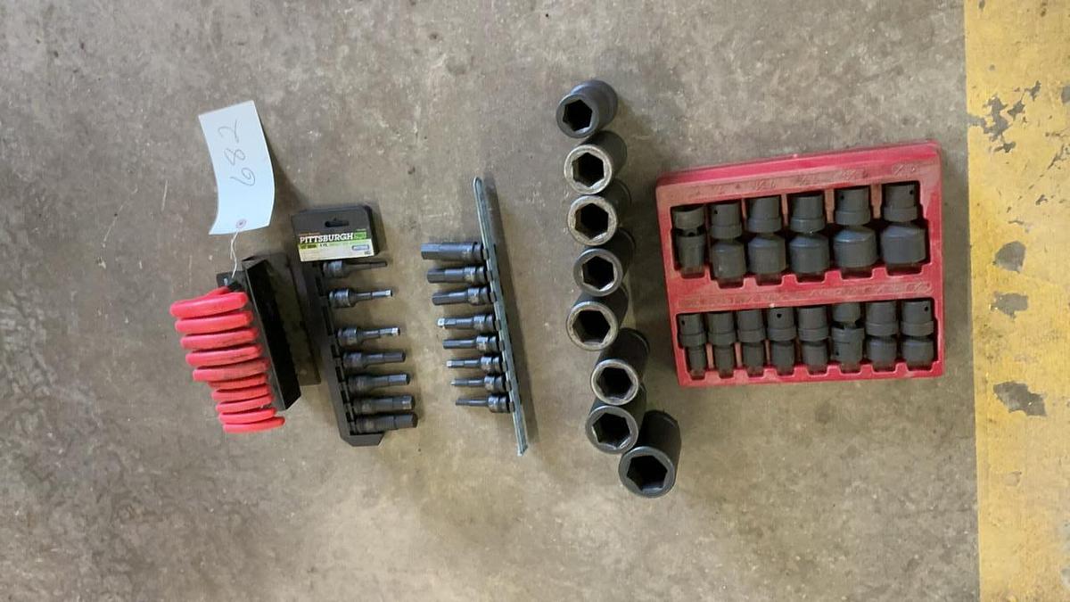 Used Socket Sets and Hex Wrenches