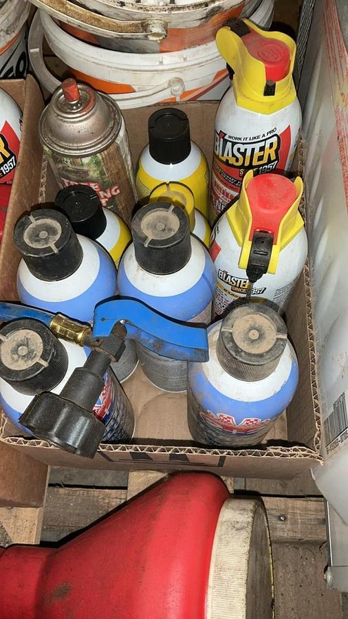 Used Welding Helmet, Floodlights, Misc. Parts and Accessories