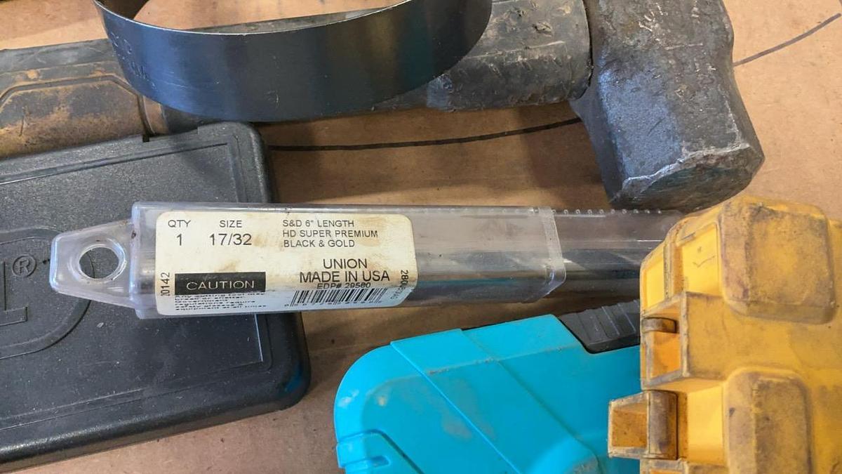 Used Filter Wrenches, Sledges, and Various Tools