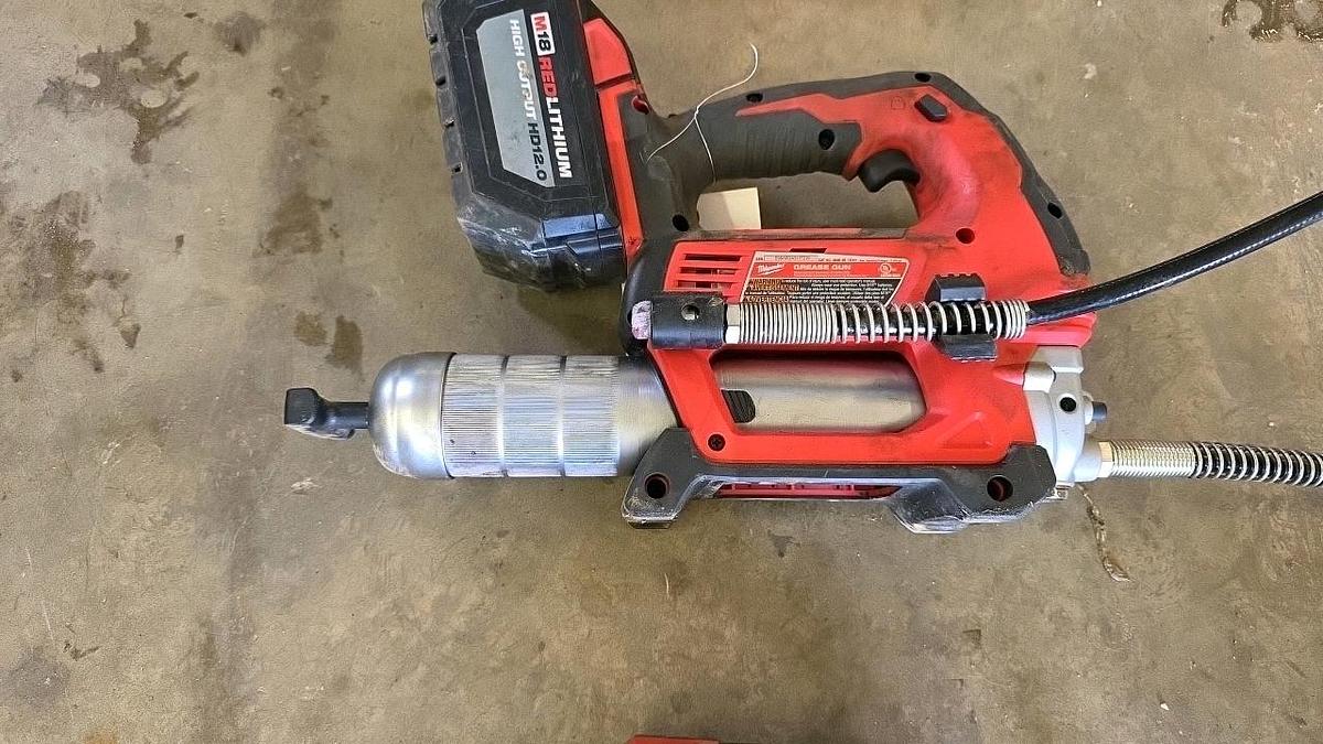 Used Milwaukee Grease Gun