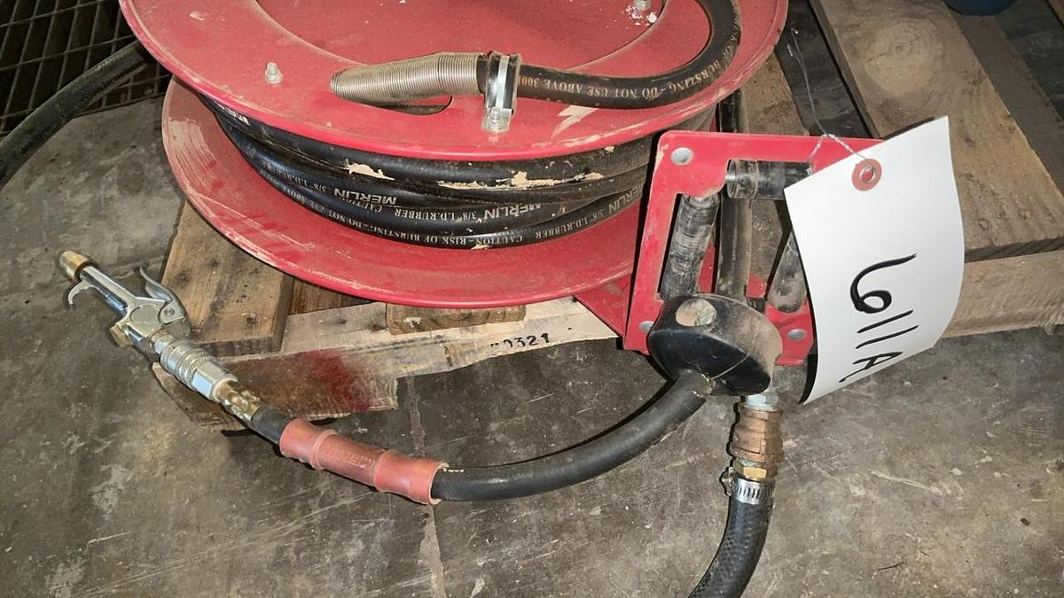 Used Diablo Air Hose Reel