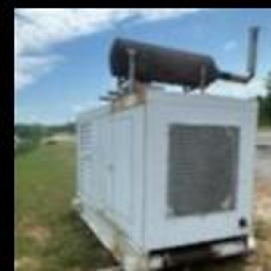 Used 150 KW Cummins Diesel Enclosed Generator