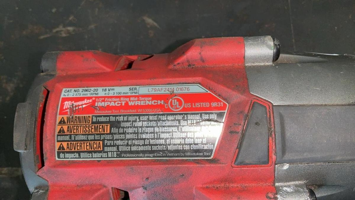 Used Milwaukee Drill and Impact