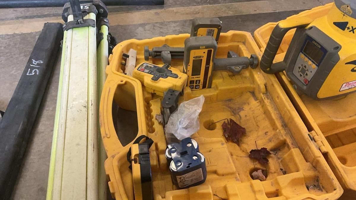 Used Trimble Laser Leveling System