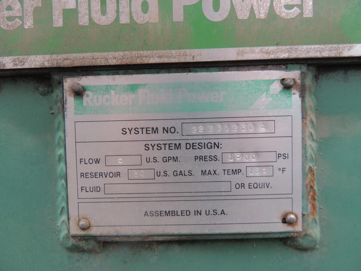 Used HYDRAULIC POWER PACK