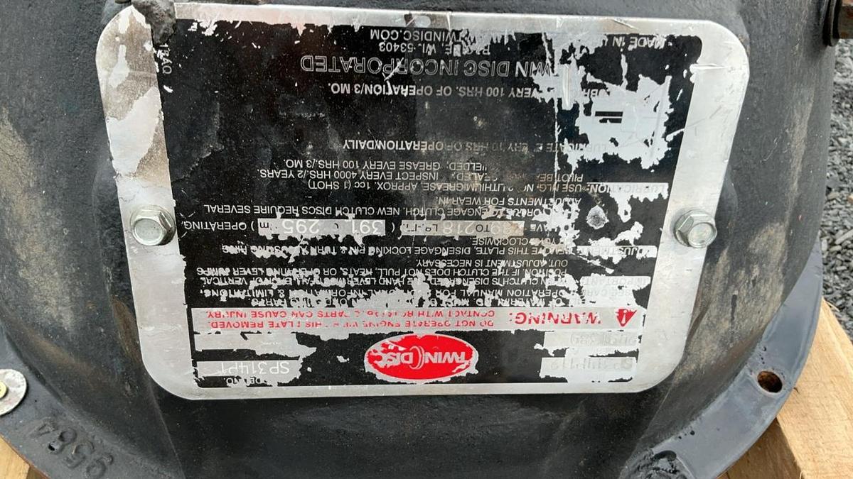 Used Twin Disc Clutch