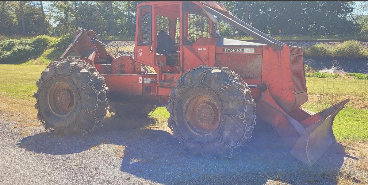 Used Timberjack 450B Cable Skidder