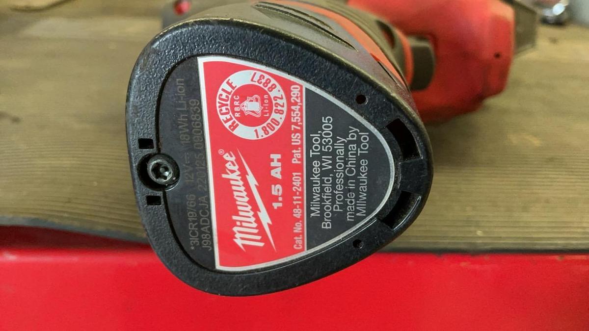 Used Milwaukee Impact and Reciprocating Saw Set