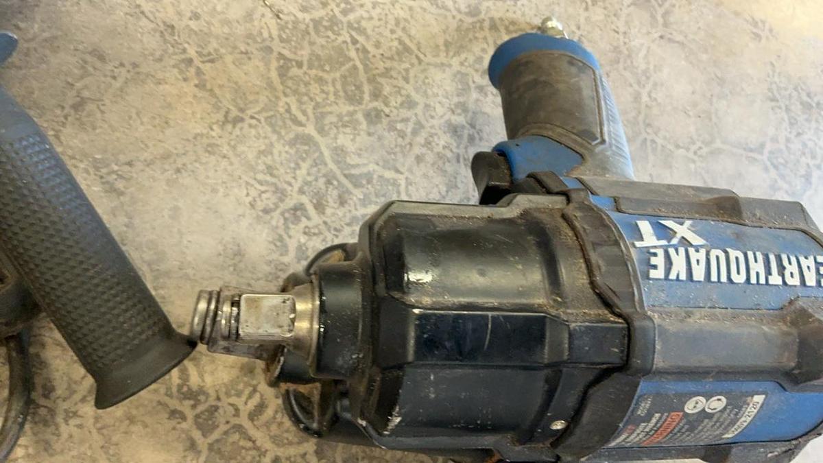 Used Hammer Drill, 4 1/2” Angle Grinder and Impacts