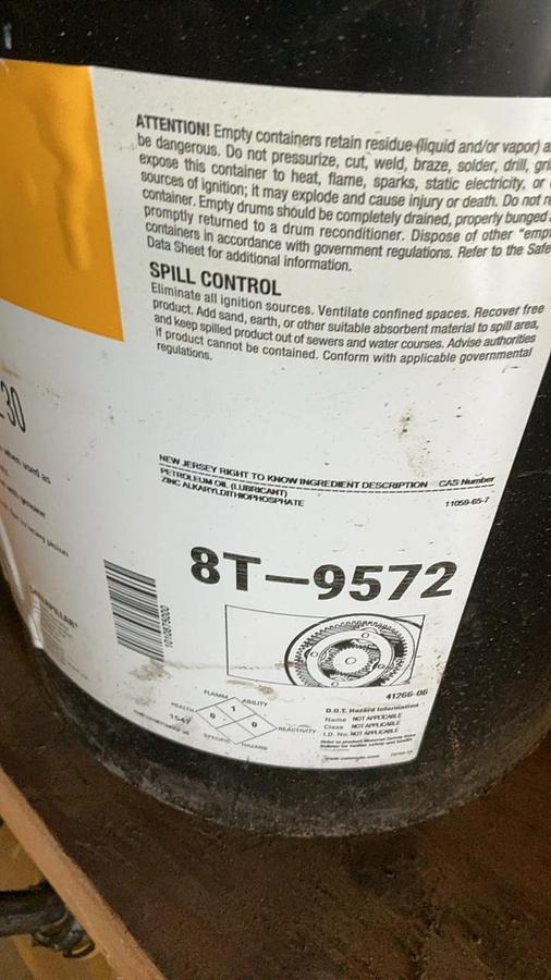 Used CAT TDT0 30 Transmission Oil