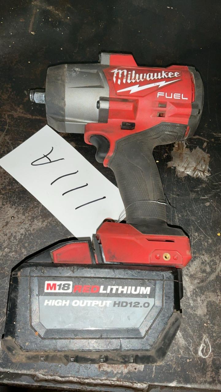 Used Milwaukee 1/2” Impact Wrench