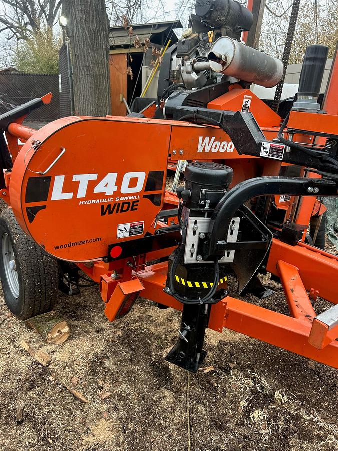 Used LT40 Wide Wood-Mizer portable Bandmill