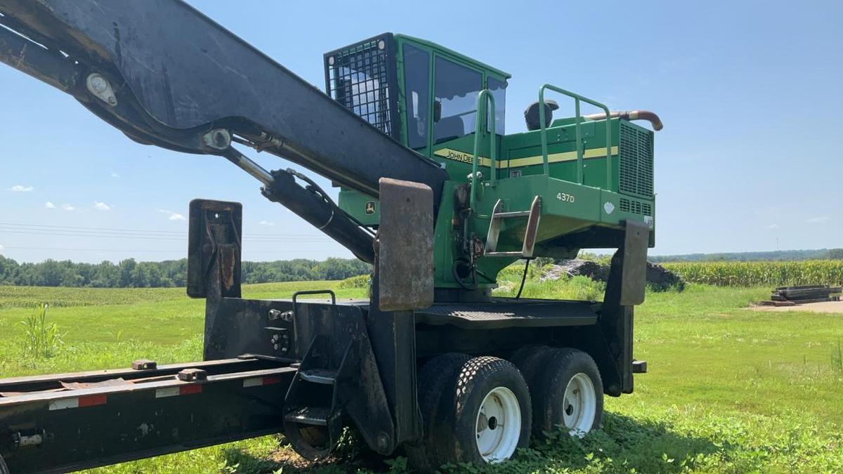 Used 2013 John Deere 437D Knuckleboom