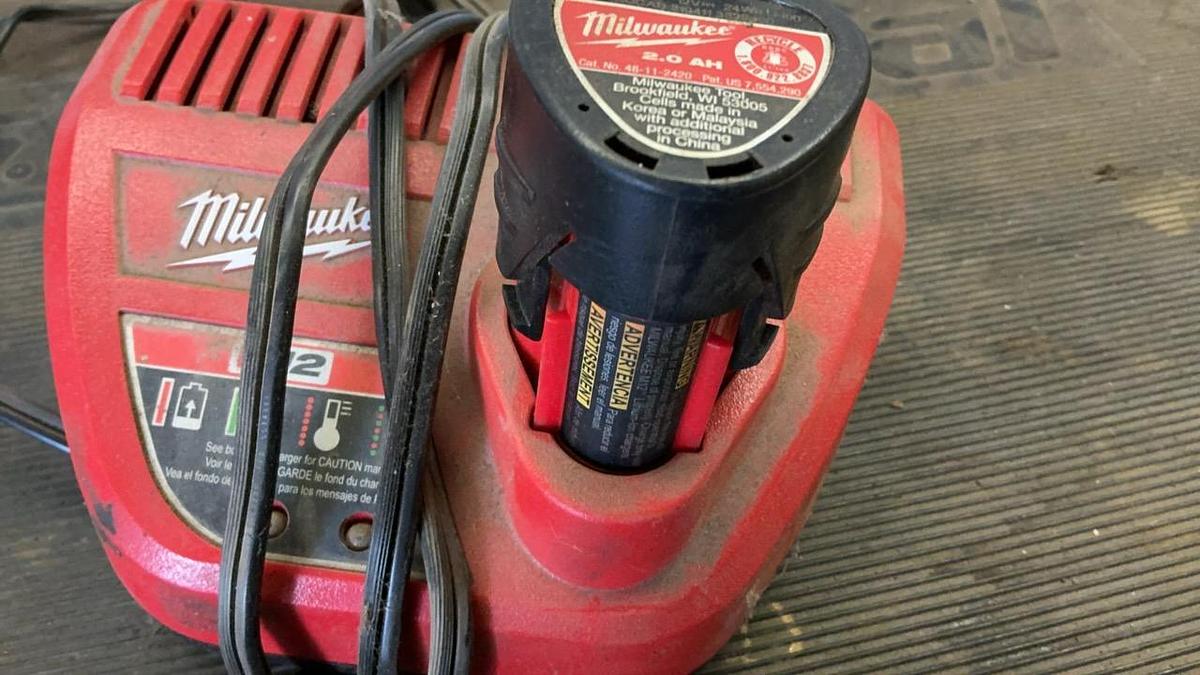 Used Milwaukee Impact and Reciprocating Saw Set