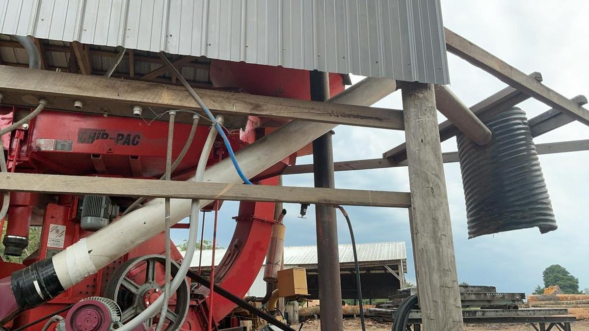 Used Cornell A26 Dust Blower and Pipe