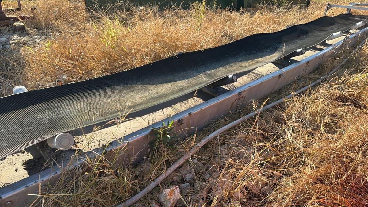 Used Waconia Concave Belt Conveyor