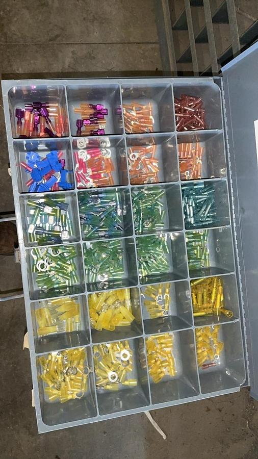 Used Storage Cabinet and Supplies