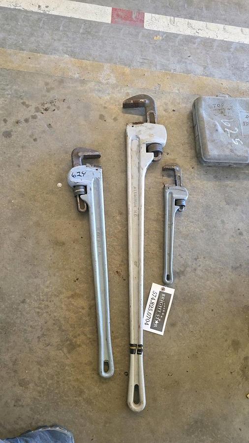 Used Heavy Duty Aluminum Pipe Wrenches