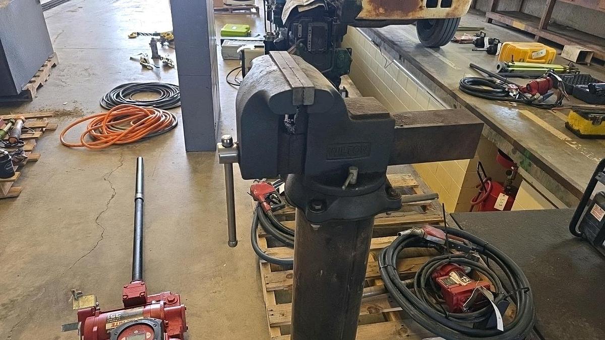 Used Wilton Bench Vise and Stand