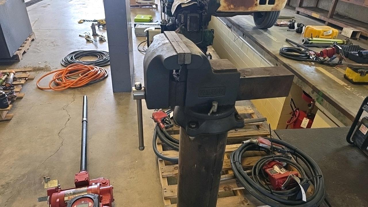 Used Wilton Bench Vise and Stand