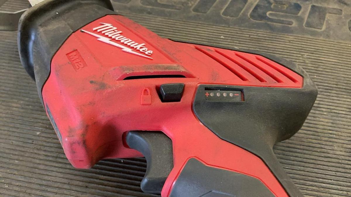 Used Milwaukee Impact and Reciprocating Saw Set