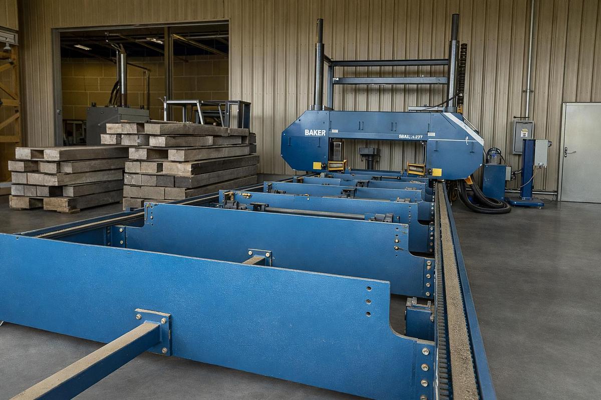 Used Baker LQ72 Bandmill