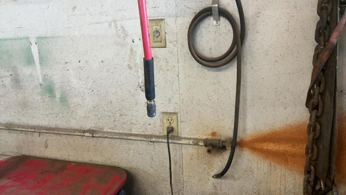 Used Diablo Air Hose Reel