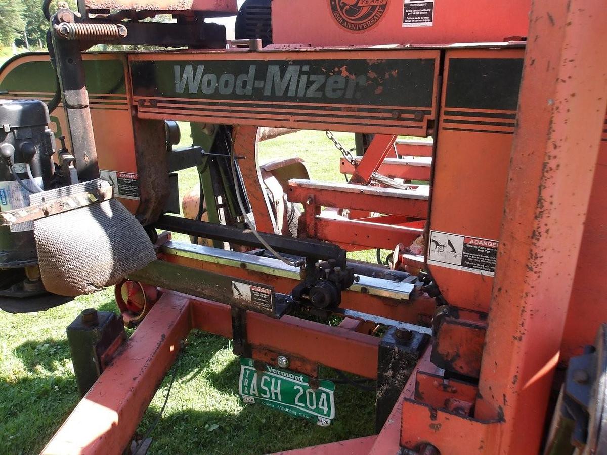 Used 2007 Wood-Mizer LT40 Super Hydraulic Portable Bandmill