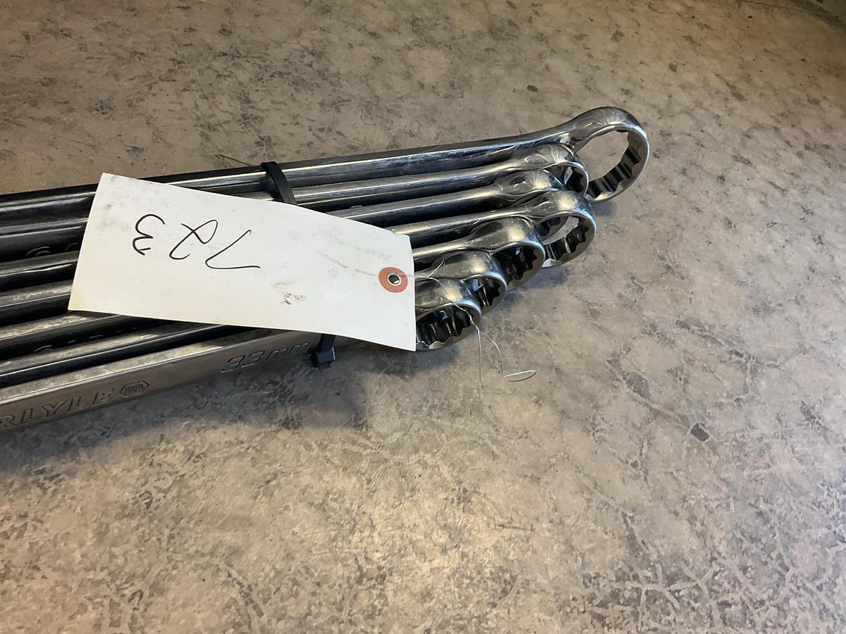 Used Carlyle Metric Wrench Set