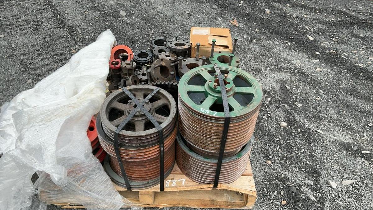 Used Misc. Pulleys, Bushings, and Sprockets