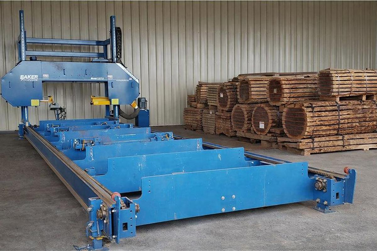 Used Baker LQ72 Bandmill
