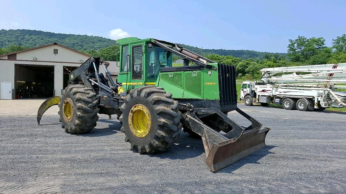 Used 2007 John Deere 648GIII Skidder