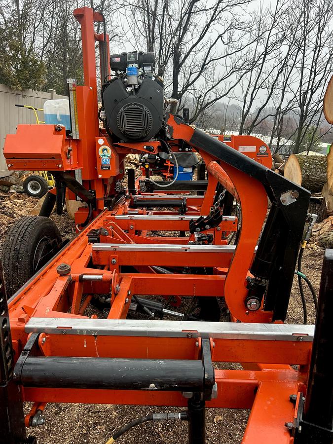 Used LT40 Wide Wood-Mizer portable Bandmill