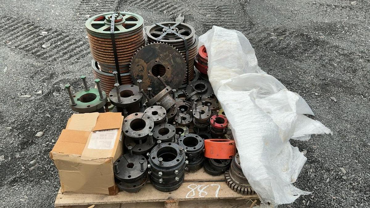 Used Misc. Pulleys, Bushings, and Sprockets