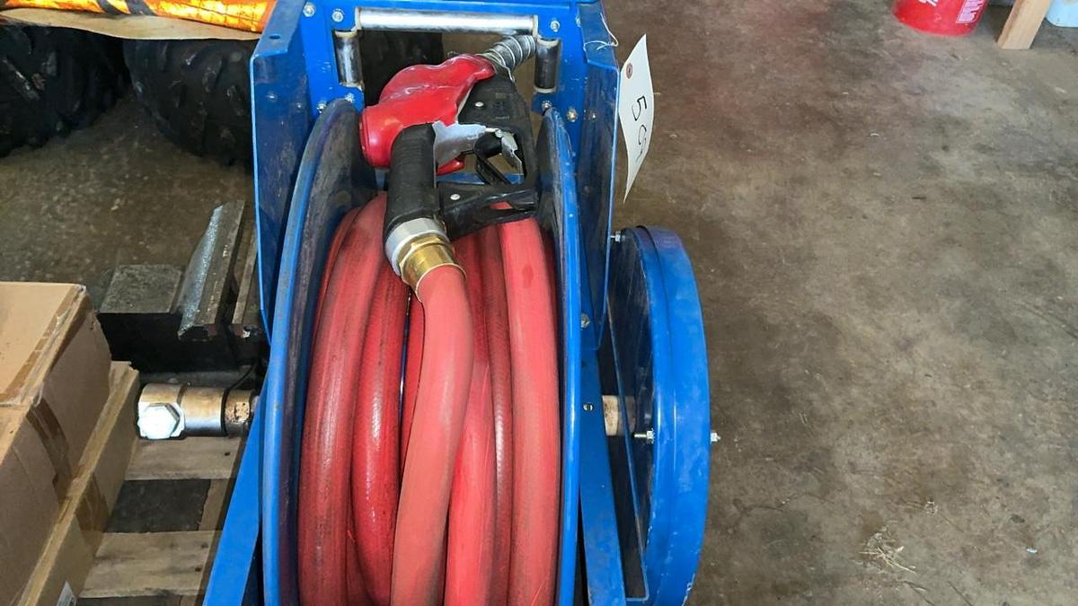 Used Hose Reel with Hose