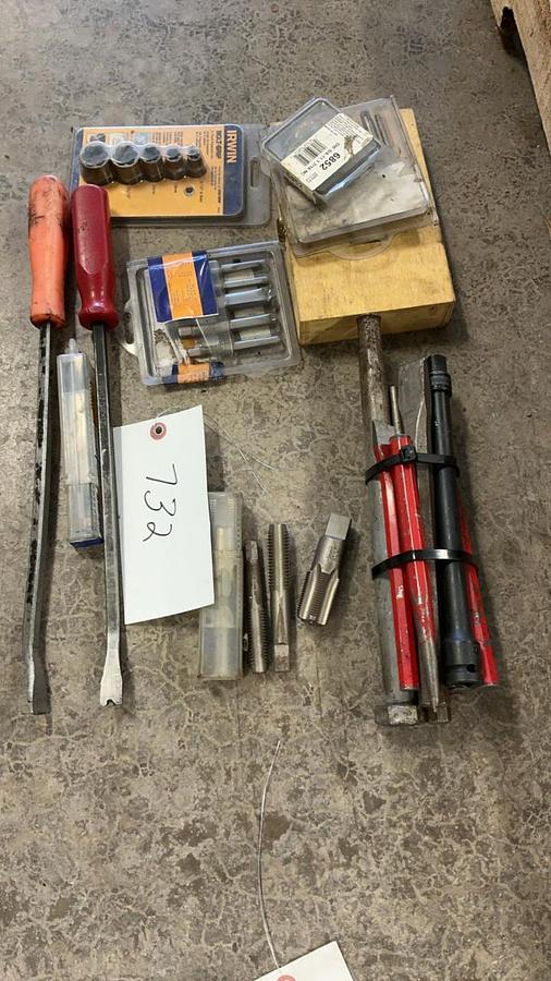 Used Pry Bars, Metal Chisels, Etc.