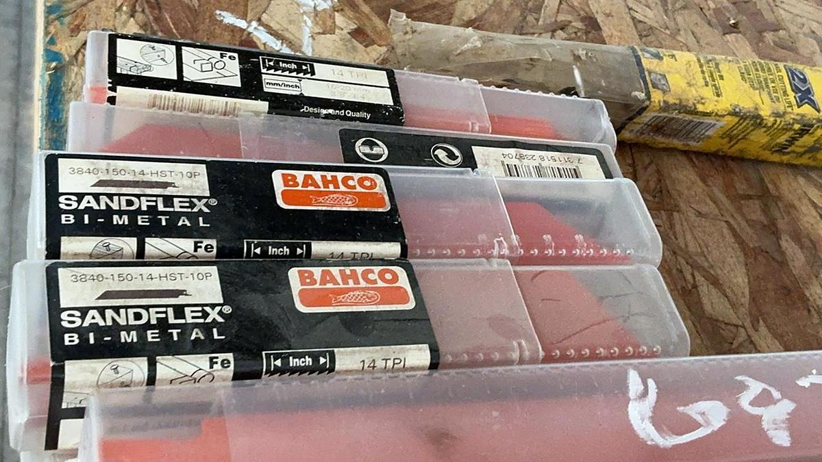 Used Grinder Blades and Sawzall Blades